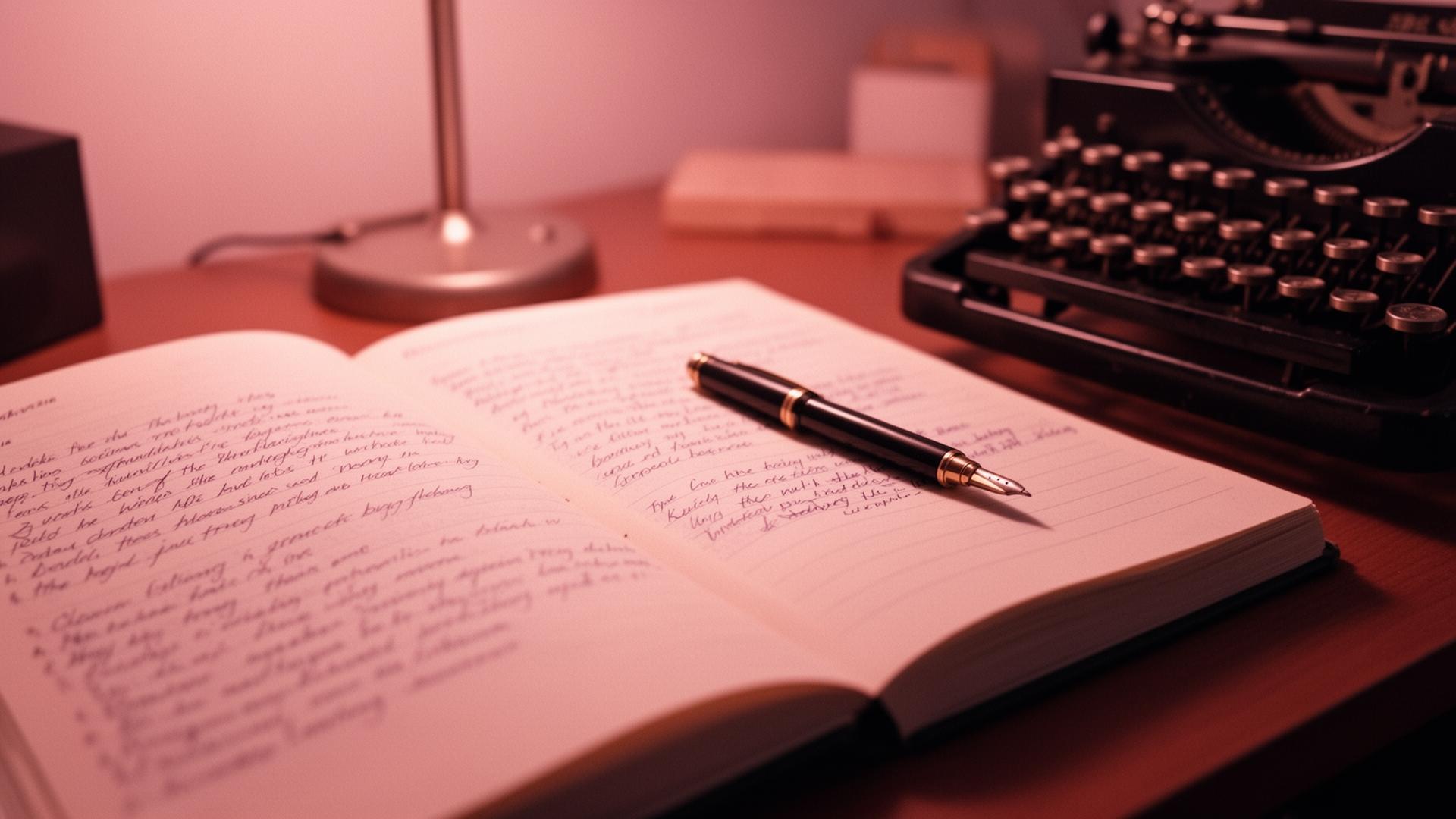 A founder's notebook, mid-draft.